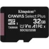 Card Micro SD 32GB Kingston Canvas Select Plus