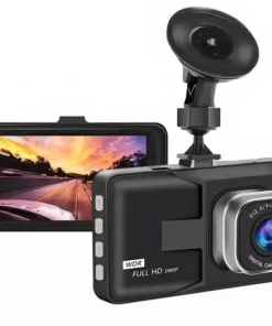 Camera de bord Auto sau Camion NuvoTech Full HD 1080P Fata si Spate 12v-24v, Display LCD, Senzor de miscare - imagine 16