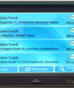Navigație GPS NuvoTech 7P16 Camion Profesional iGO Truck 16 GB 7 Inch cu 2X Hărți Actualizate Navteq + TomTom Teleatlas - imagine 39
